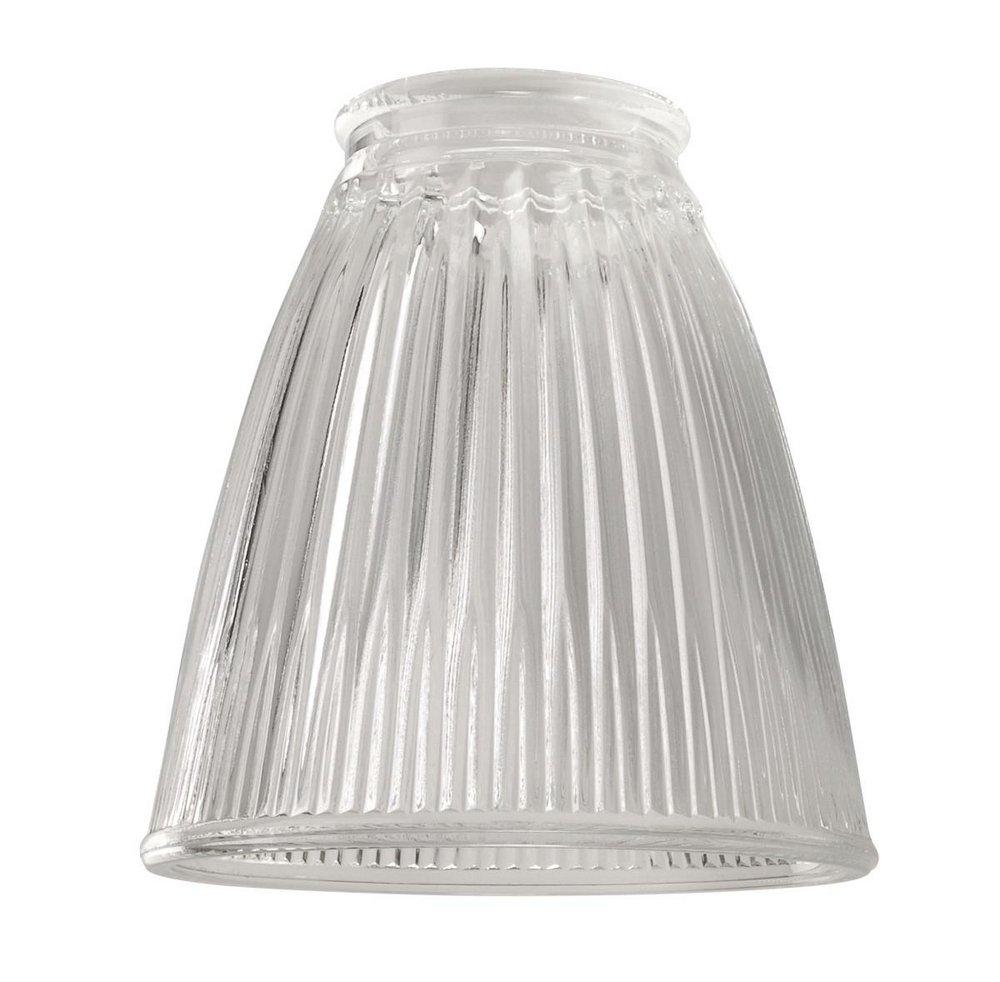 Craftmade Clear Ribbed Clear RIB 2-1/4 Glass ONLY 