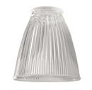 Craftmade Clear Ribbed Clear RIB 2-1/4 Glass ONLY 