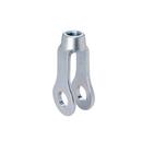 4 in. 3230 lb. Plain Forged Steel Clevis Hanger in Black