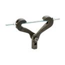 3/8 in. Black Malleable Iron Beam Clamp Black