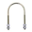 Eaton B-Line Series Standard Stainless Steel Plated U- Bolt with Hex Nut 