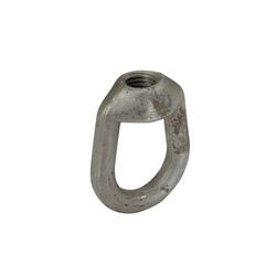 1 in. Black Weldless Round Head Eye Nut