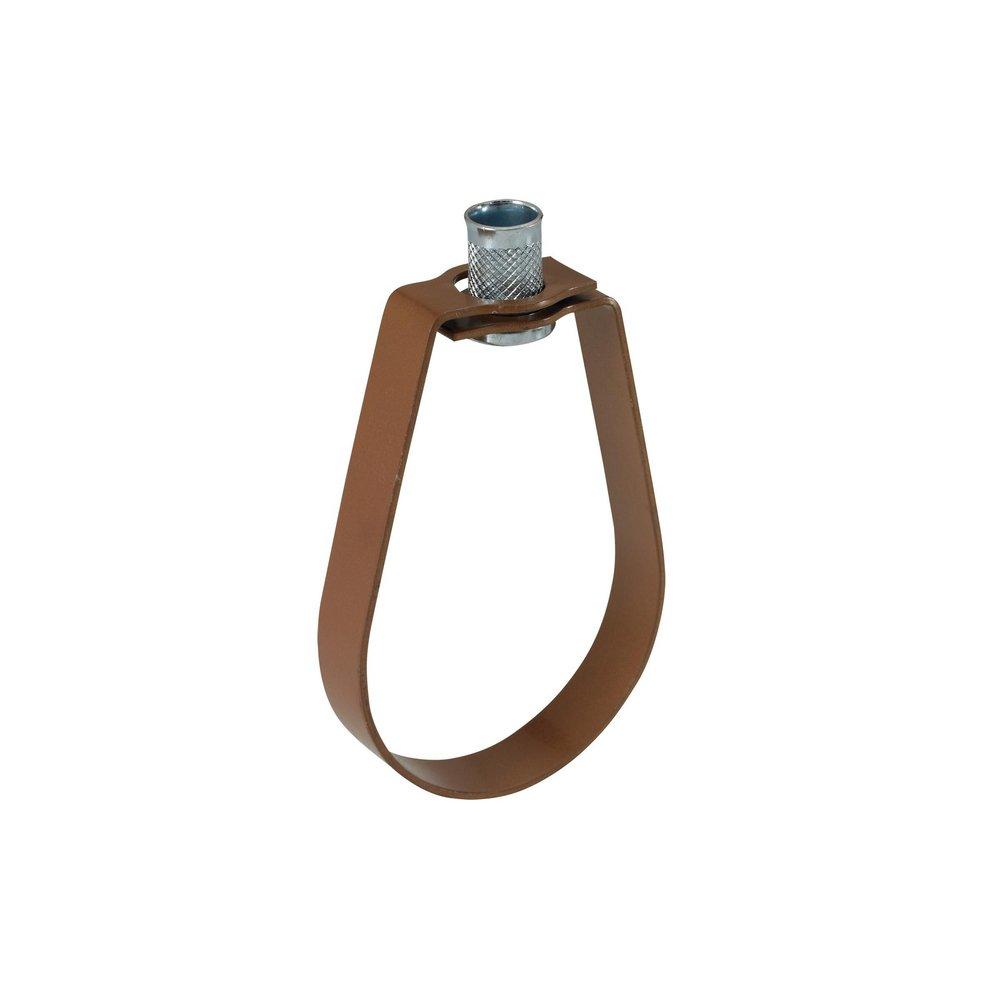 Eaton B-Line Series Copper 3/8 in. Dura Copper Epoxy Steel Swivel Ring Hanger 