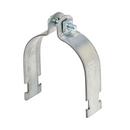 Eaton B-Line Series 3-3/8 in. Plated Strut Clamp with Hardware 