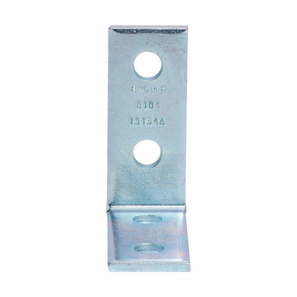 Eaton B-Line Series 4-1/8 x 3-1/2 x 0.22 in. 4-Hole Corner Angle Bracket 