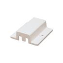 Nora Lighting White 4-13/50 in. Floating Canopy Feed 