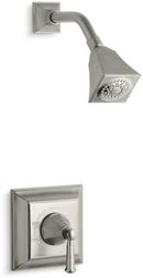 KOHLER Vibrant&reg; Brushed Nickel 2.5 gpm Bath and Shower Trim Kit with Single Lever Handle and Hand Shower 
