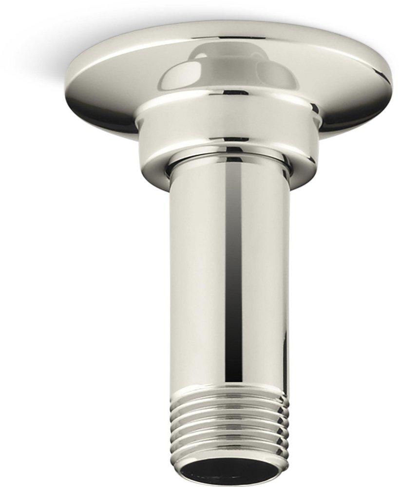 KOHLER Vibrant&reg; Polished Nickel Brass Shower Arm and Flange 