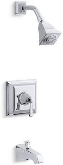 KOHLER Polished Chrome Single Lever Handle Pressure Balancing Bath and Shower Faucet Trim 