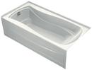 KOHLER White 72 x 36 in. Soaker Alcove Bathtub Left Drain 