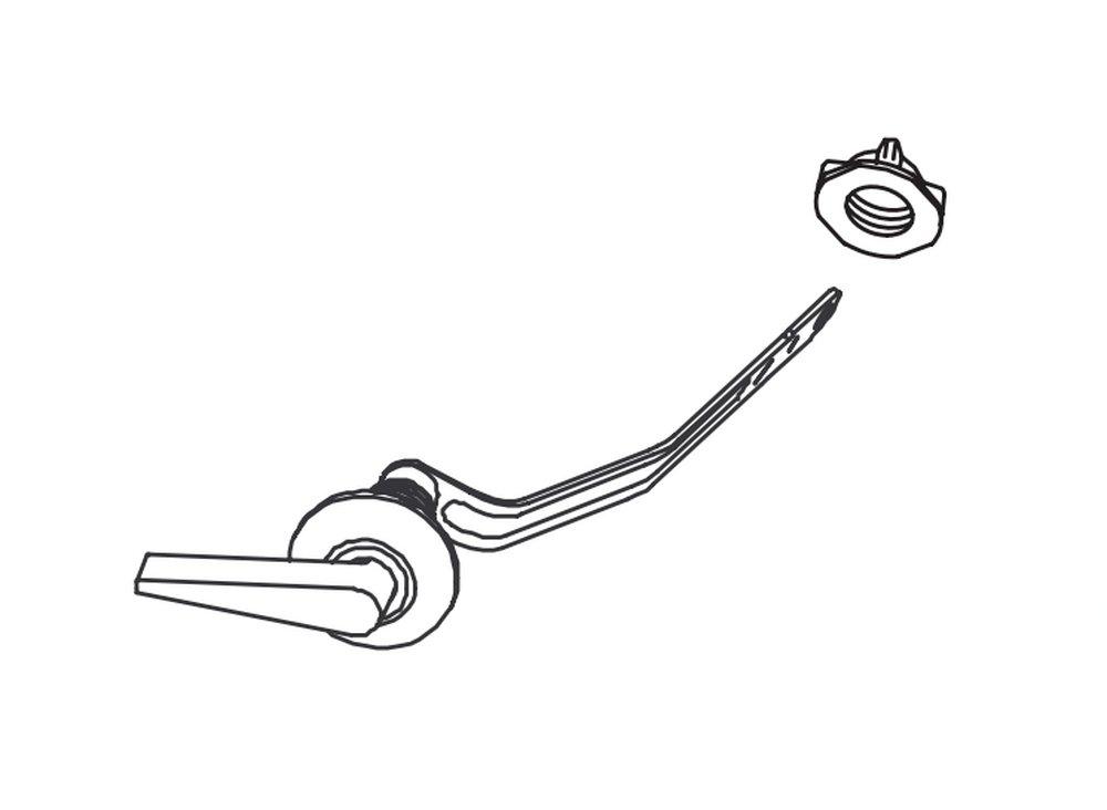 KOHLER Polished Brass Trip Lever 