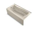 72 x 36 in. Whirlpool Drop-In Bathtub with Left Drain in Almond