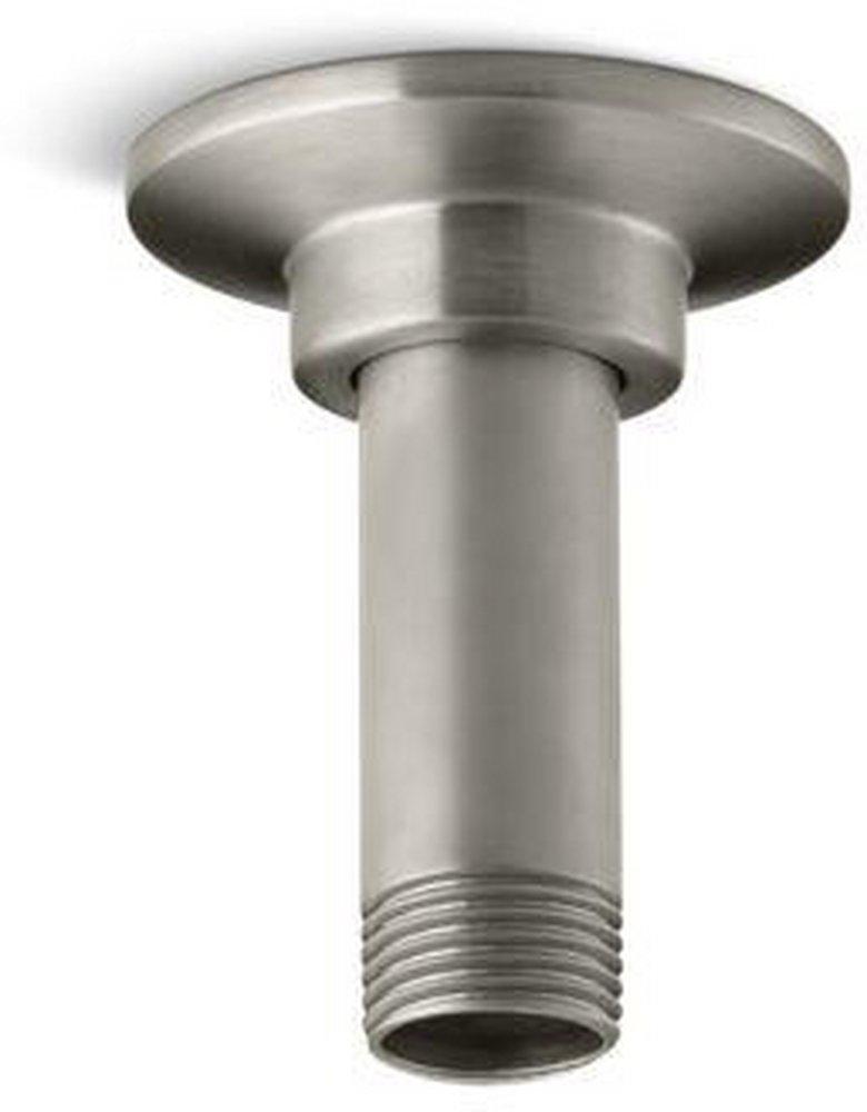 KOHLER Vibrant Brushed Nickel Brass Shower Arm and Flange 