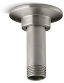 3 in. Ceiling Mount Shower Arm in Vibrant Brushed Nickel