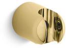 Fixed Wall Bracket in Vibrant Polished Brass