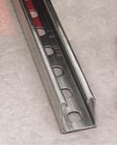Eaton B-Line Series 1-5/8 x 1-5/8 in. 14 Gauge Galvanized Slotted Strut 