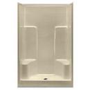 48 x 36-2/25 in. Gelcoat Shower with 2-Seat in Biscuit