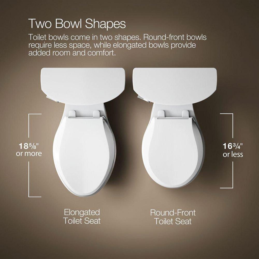 Comfort Height&reg; Elongated Toilet Bowl in White 