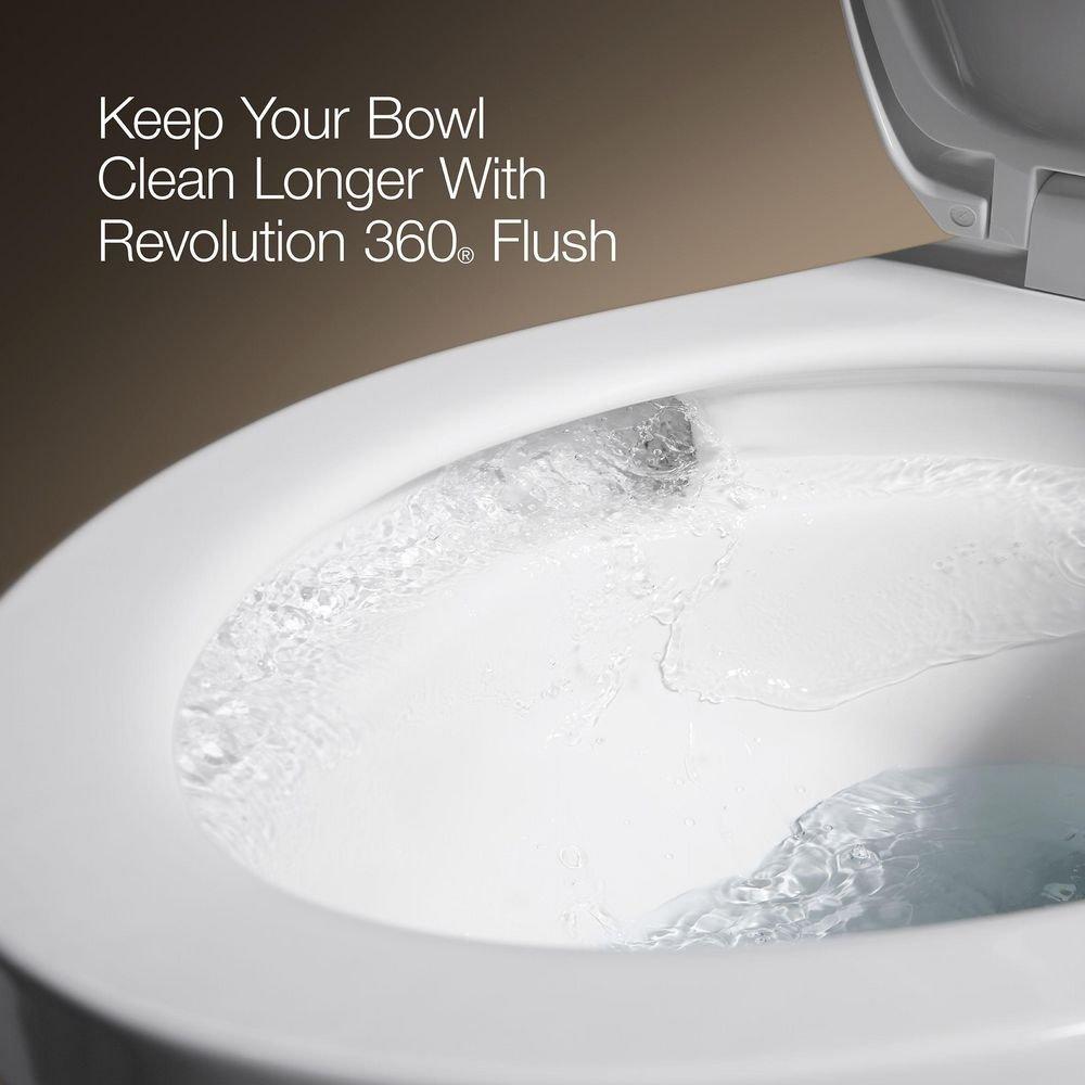 Comfort Height&reg; Elongated Toilet Bowl in White 