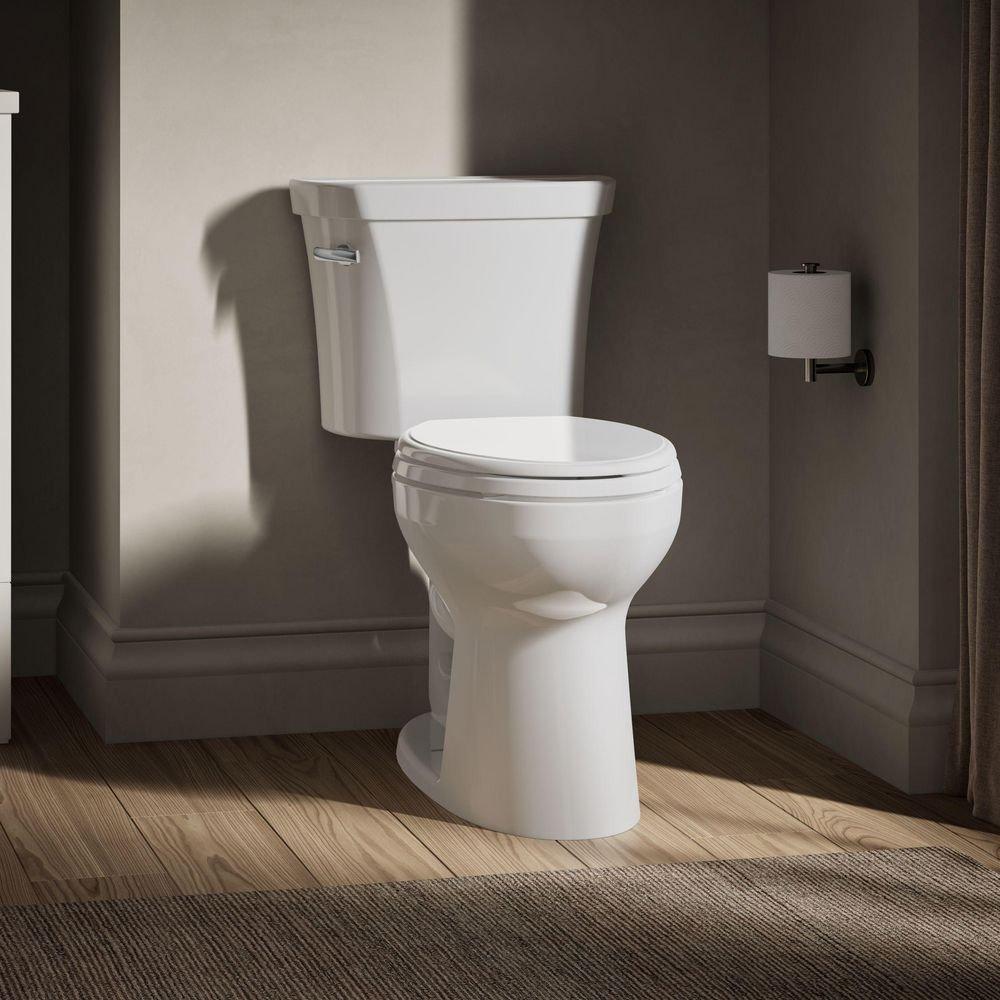 Comfort Height&reg; Elongated Toilet Bowl in White 