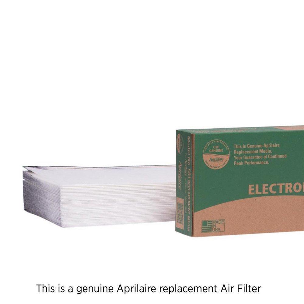AprilAire White 6 x 27 in. Synthetic Fiber Replacement Media Filter 