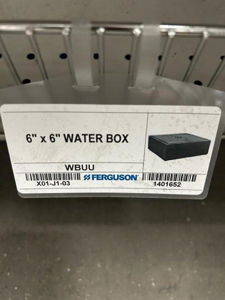 Fox Foundry & Supply 6 x 6 in. Water Box 