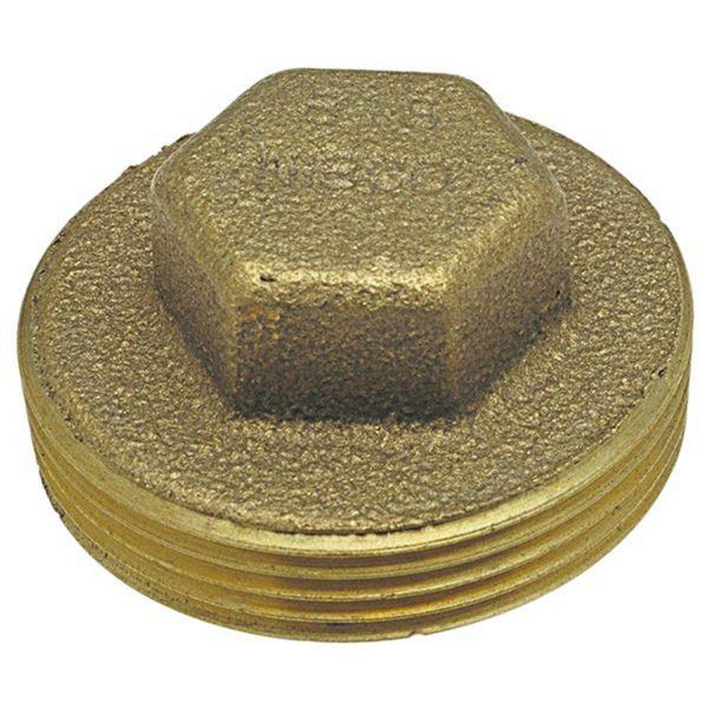 MNPT Cast Bronze DWV and Plug 