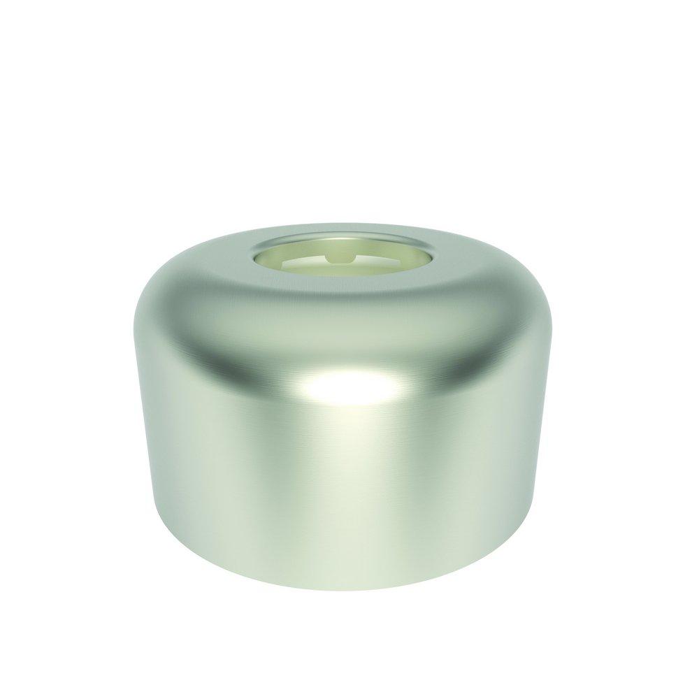 Brasstech Satin Nickel - PVD 1-1/4 in. Brass Deep Box Escutcheon 