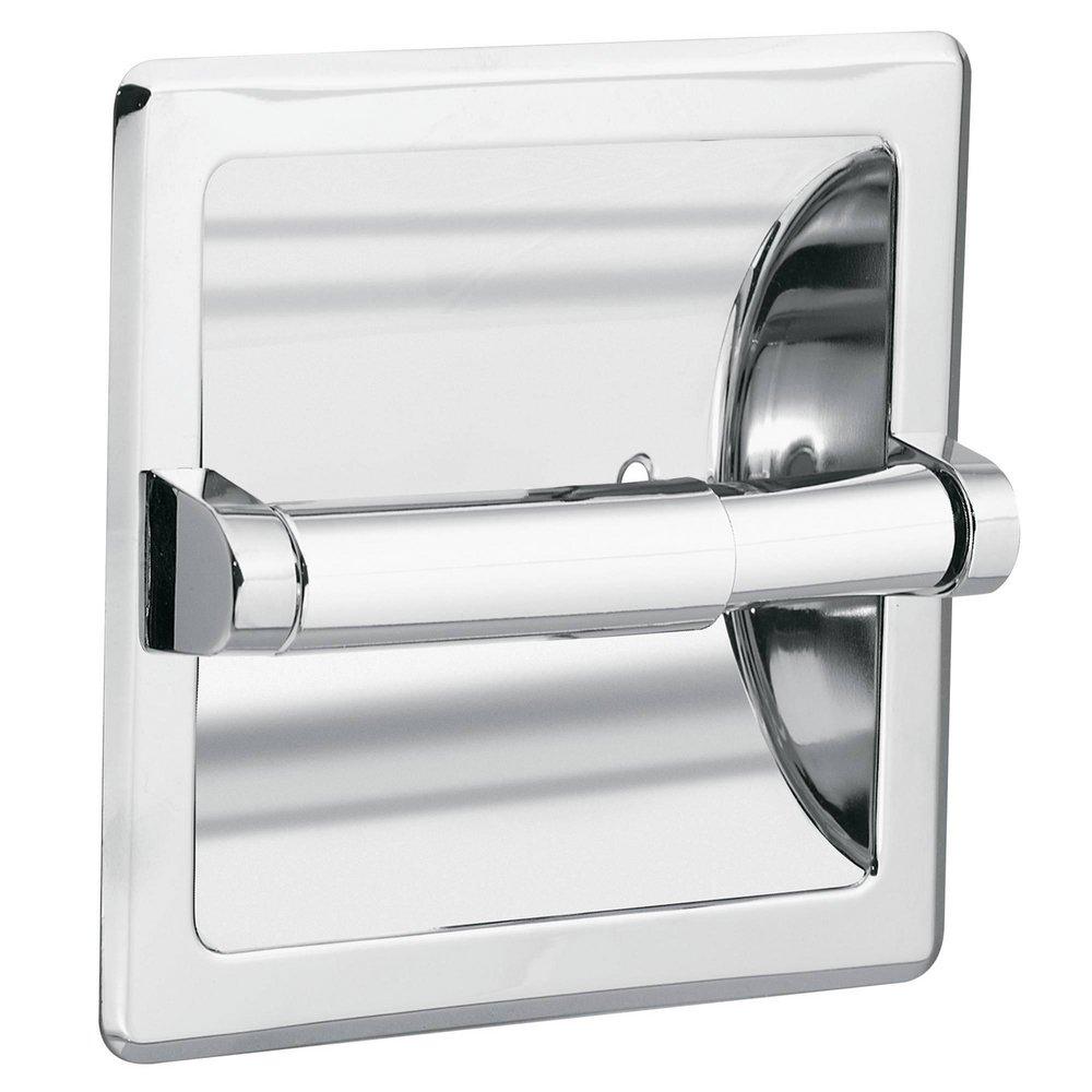 Moen Polished Chrome Recessed Mount Toilet Tissue Holder 