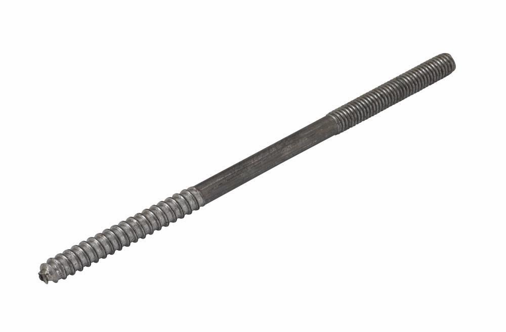Eaton B-Line Series Plain 3/8 in. Steel Coach Square Cut Screw Rod 