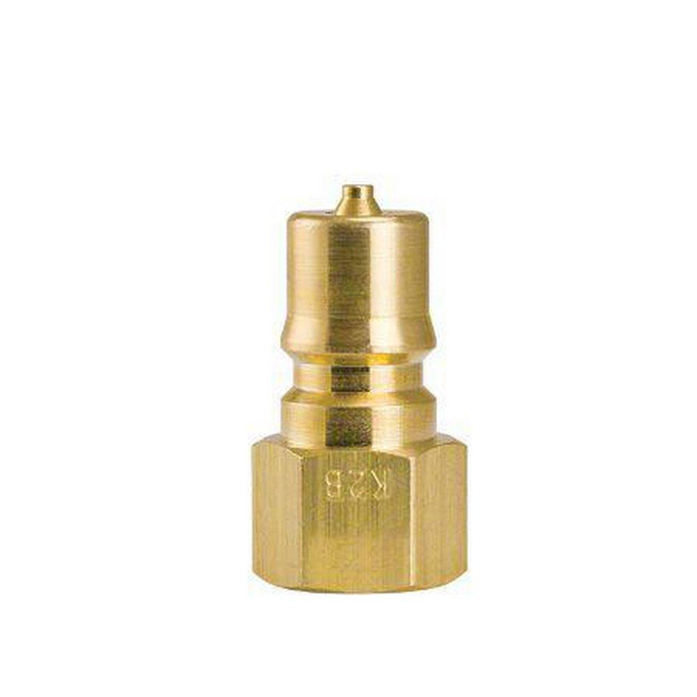 Foster Manufacturing FNPT Plug 2-way Brass 