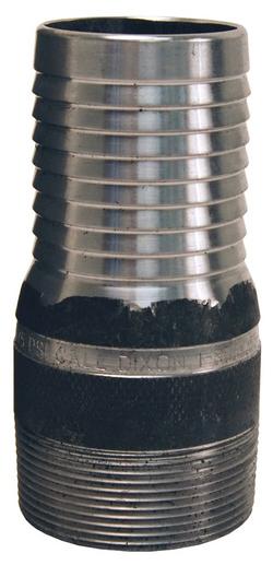 3/4 in. Threaded Unplated Steel King Combination Nipple with NPT End