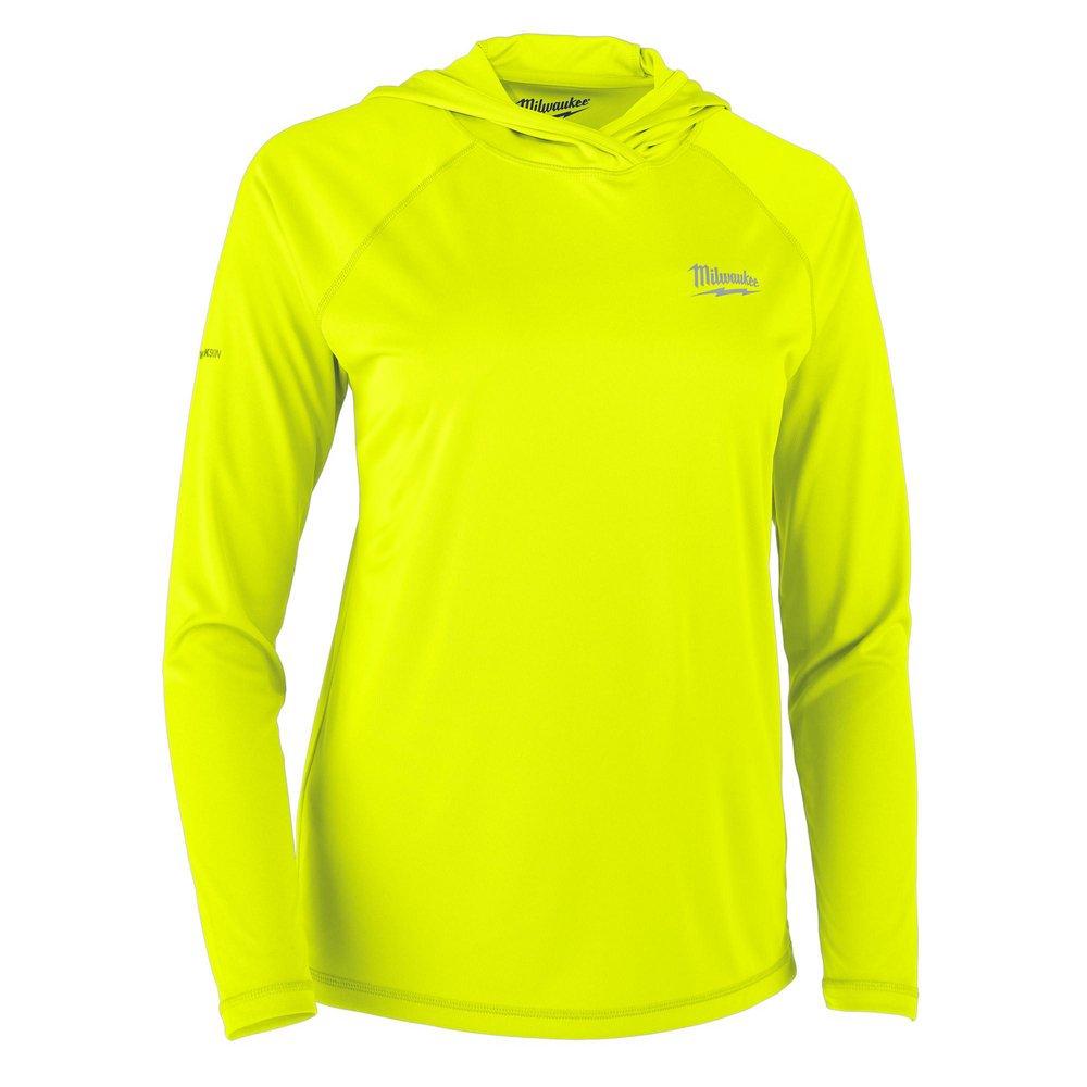 Women's WORKSKIN™ Hooded Sun Shirt - Yellow XS 