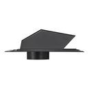 Lambro Black 4 in. Roof Cap in Black 