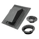 Lambro Black 4 in. Roof Cap in Black 