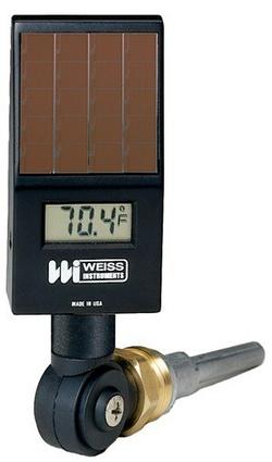-50 to 300 Degree F 300 PSI Solar Digital Thermometer