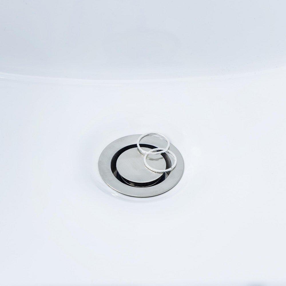 Dearborn Universal Pop Down Sink Drain in Brushed Nickel 