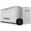 Generac 7329 28000 Watt Air-Cooled Dual Fuel (Liquid Propane/Natural Gas) Home Standby Generator 200A Automatic Transfer Switch & Ecobee by Generac Thermostat Included 