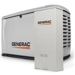 Generac 7325 22000 Watt Air-Cooled Dual Fuel (Liquid Propane/Natural Gas) Home Standby Generator 200A Automatic Transfer Switch Included