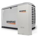 Generac 7325 22000 Watt Air-Cooled Dual Fuel (Liquid Propane/Natural Gas) Home Standby Generator 200A Automatic Transfer Switch Included