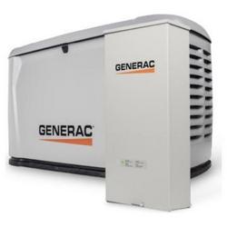Generac 7325 22000 Watt Air-Cooled Dual Fuel (Liquid Propane/Natural Gas) Home Standby Generator 200A Automatic Transfer Switch Included