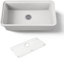 AUDRINE&trade; 33" SINGLE BASIN FIRECLAY SINK 
