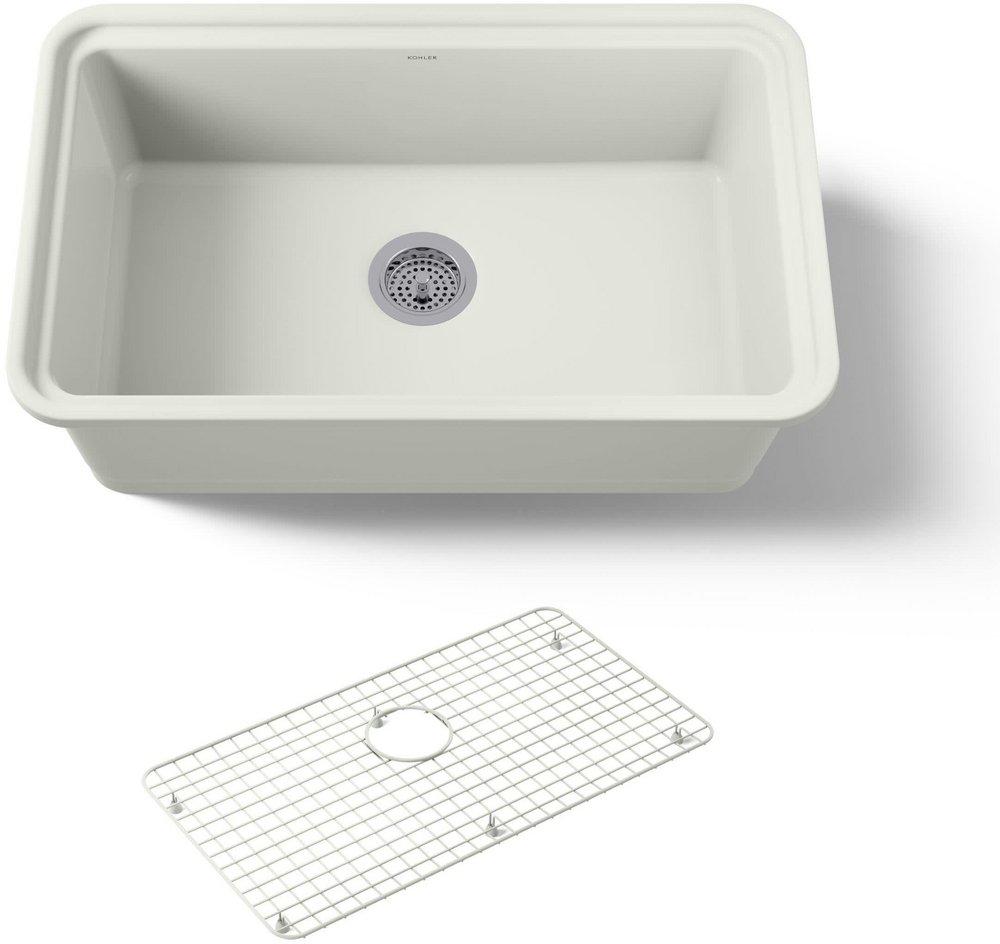 AUDRINE&trade; 30" SINGLE BASIN FIRECLAY SINK 
