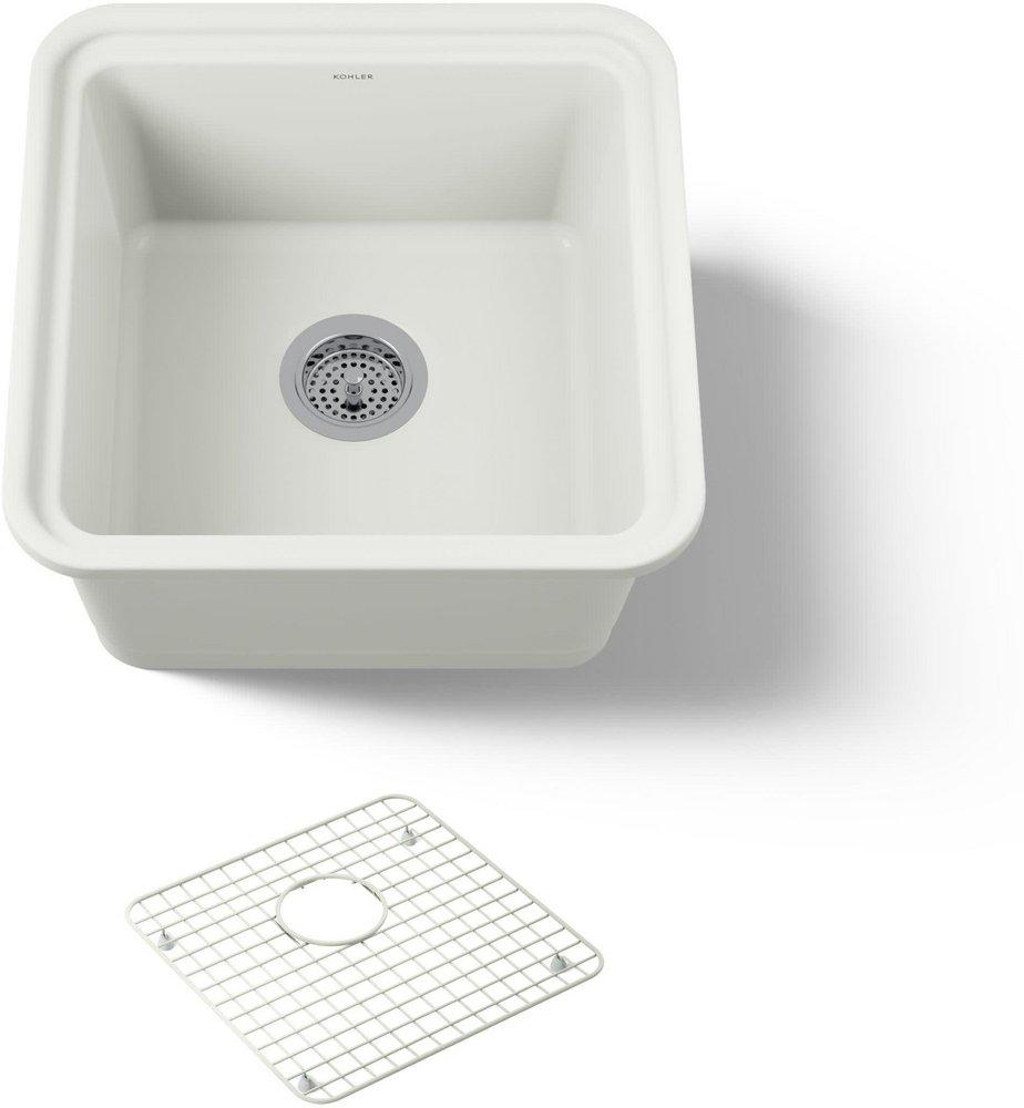 AUDRINE&trade; 18" SINGLE BASIN FIRECLAY SINK 