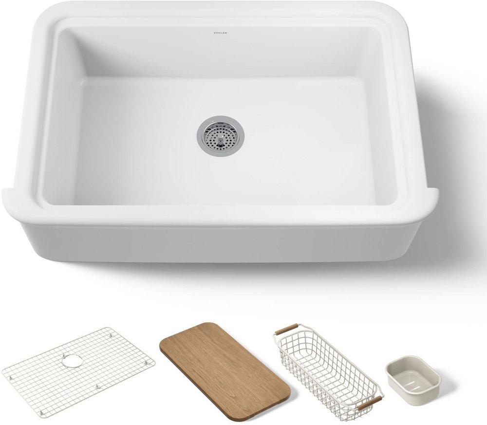 AUDRINE&trade; 36" FARMHOUSE FIRECLAY WS 