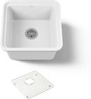 AUDRINE&trade; 18" SINGLE BASIN FIRECLAY SINK 