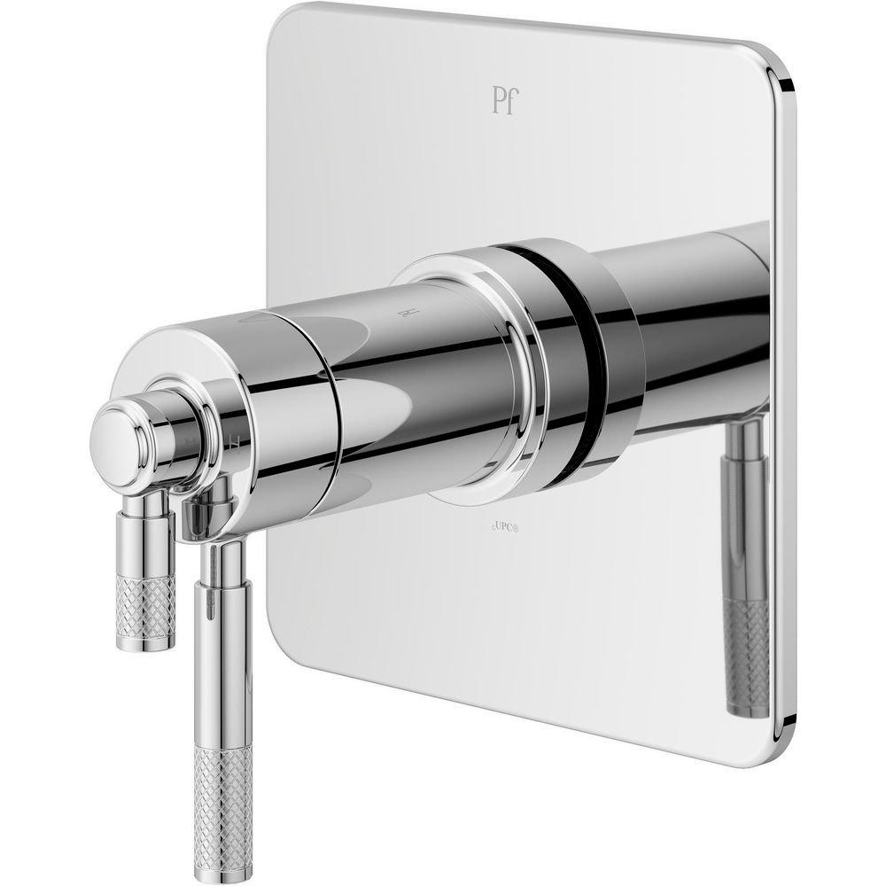 Hillstone Thermostatic Valve Only Trim Kit in Polished Chrome 