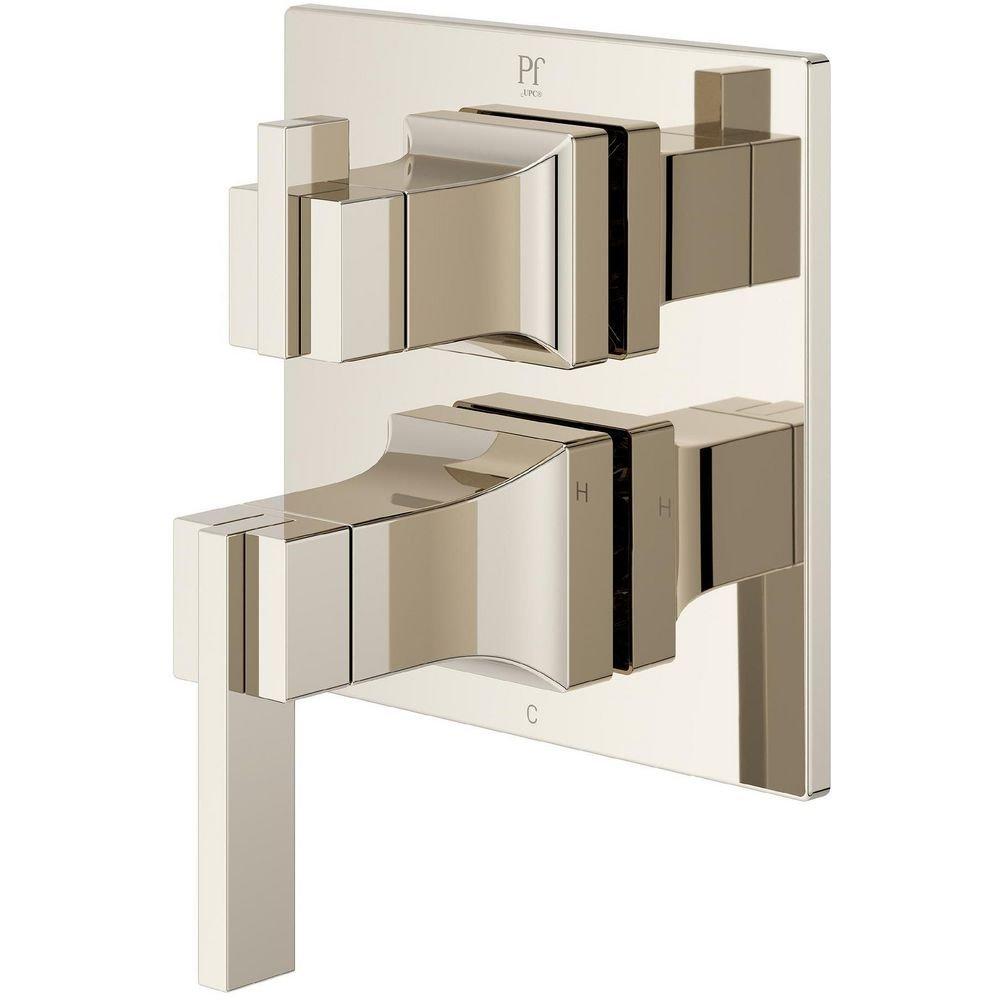 Verve Stacked Diverter Trim Kit in Polished Nickel 