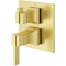 Verve Stacked Diverter Trim Kit in Brushed Gold 