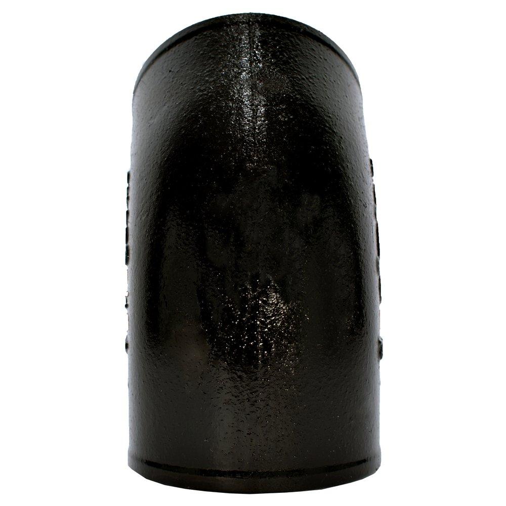 Black No Hub 45 Degree Cast Iron 1/8 Bend 